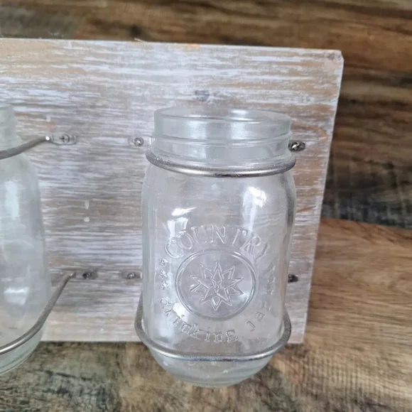 Mason Jar Farmhouse Wall Hanging - Picture 2 of 5